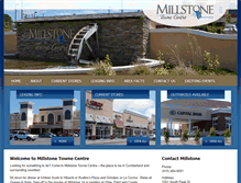 Tablet Screenshot of millstonetc.com